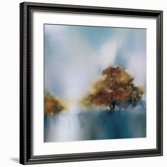 Old Oaks & Sea Mist-J^P^ Prior-Framed Giclee Print