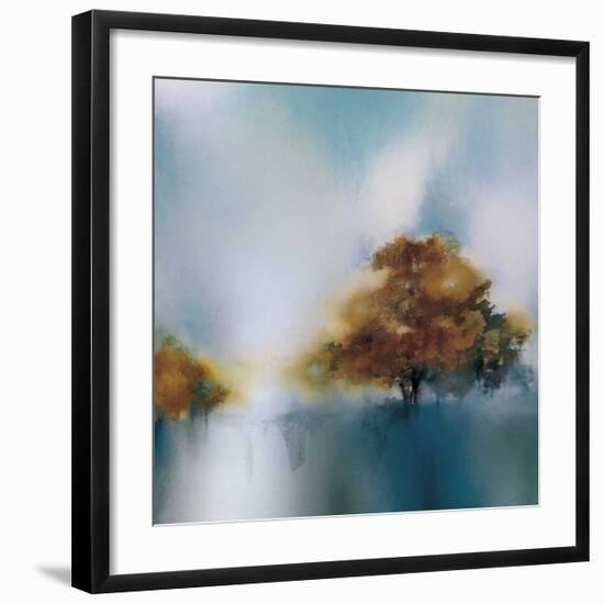 Old Oaks & Sea Mist-J^P^ Prior-Framed Giclee Print