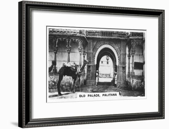 Old Palace, Palitana, India, C1925-null-Framed Giclee Print