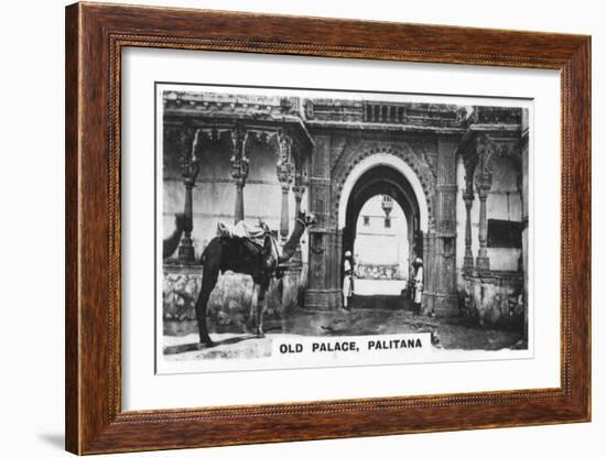 Old Palace, Palitana, India, C1925-null-Framed Giclee Print