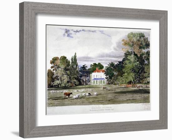 Old Park, Clapham, London, C1830-Frederick Mackenzie-Framed Giclee Print