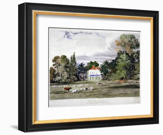 Old Park, Clapham, London, C1830-Frederick Mackenzie-Framed Giclee Print