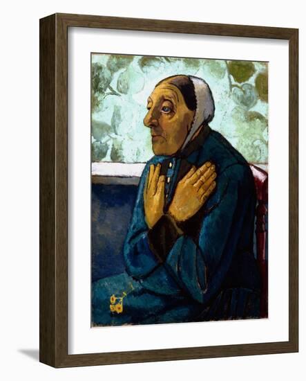 Old Peasant Woman, c.1905-Paula Modersohn-Becker-Framed Giclee Print