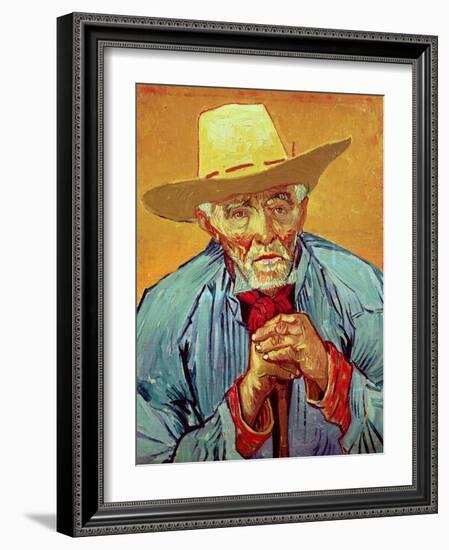 Old Peasant-Vincent van Gogh-Framed Giclee Print