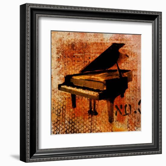 Old Piano-Irena Orlov-Framed Art Print