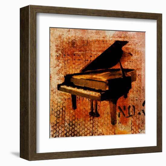 Old Piano-Irena Orlov-Framed Art Print