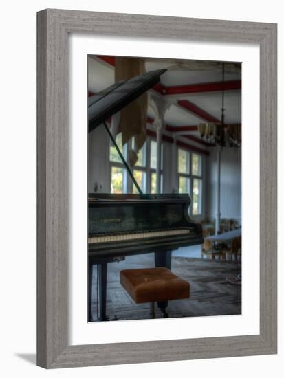 Old Piano-Nathan Wright-Framed Photographic Print