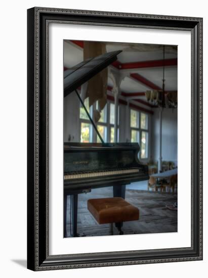 Old Piano-Nathan Wright-Framed Photographic Print