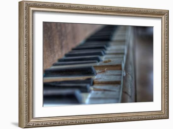 Old Piano-Nathan Wright-Framed Photographic Print