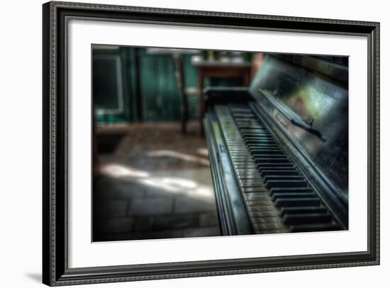 Old Piano-Nathan Wright-Framed Photographic Print