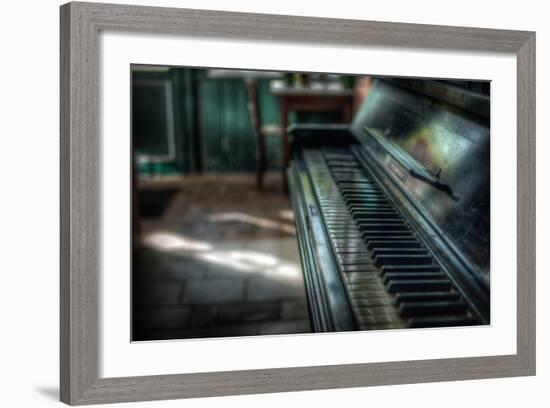 Old Piano-Nathan Wright-Framed Photographic Print