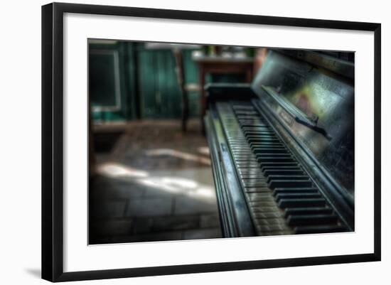 Old Piano-Nathan Wright-Framed Photographic Print