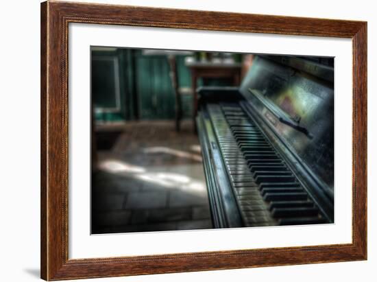 Old Piano-Nathan Wright-Framed Photographic Print