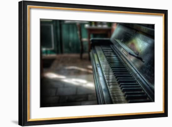 Old Piano-Nathan Wright-Framed Photographic Print