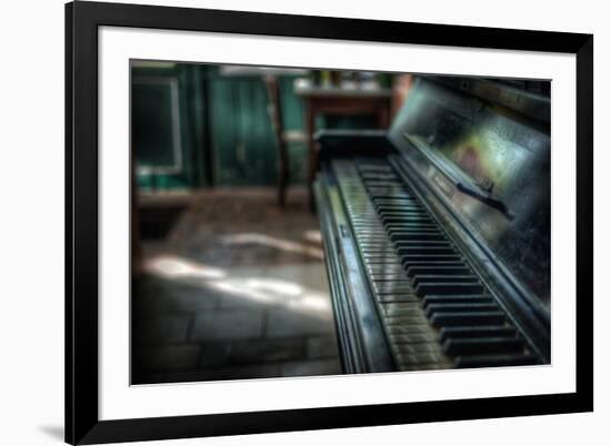 Old Piano-Nathan Wright-Framed Photographic Print