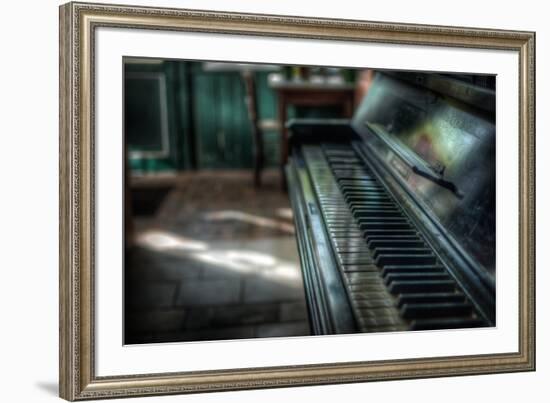 Old Piano-Nathan Wright-Framed Photographic Print