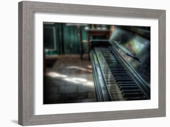 Old Piano-Nathan Wright-Framed Photographic Print