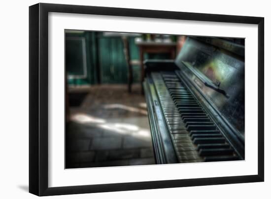 Old Piano-Nathan Wright-Framed Photographic Print