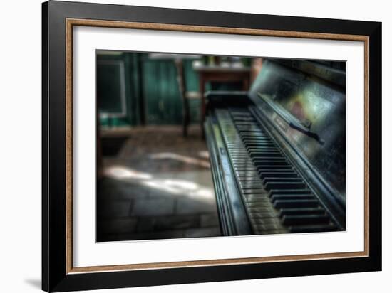 Old Piano-Nathan Wright-Framed Photographic Print