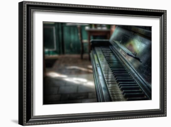 Old Piano-Nathan Wright-Framed Photographic Print