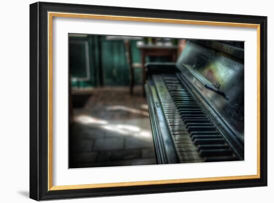 Old Piano-Nathan Wright-Framed Photographic Print