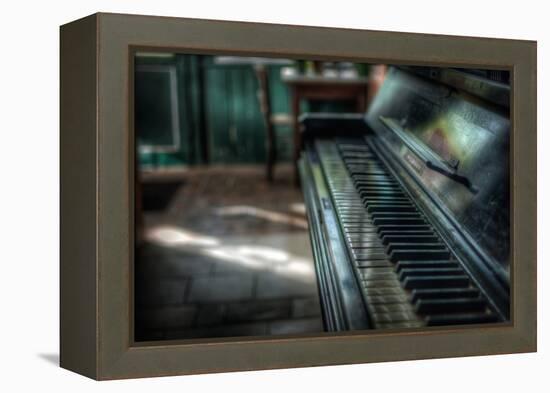 Old Piano-Nathan Wright-Framed Premier Image Canvas