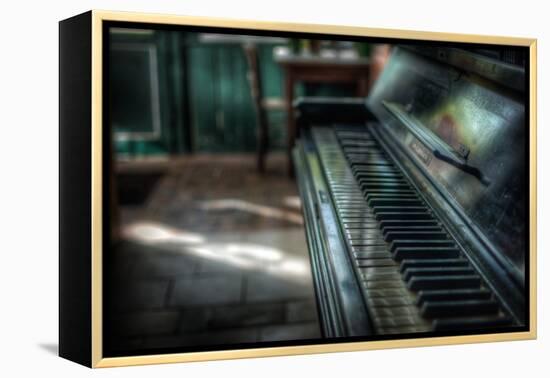 Old Piano-Nathan Wright-Framed Premier Image Canvas