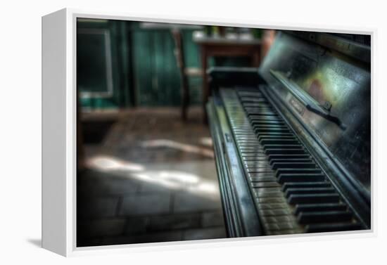 Old Piano-Nathan Wright-Framed Premier Image Canvas