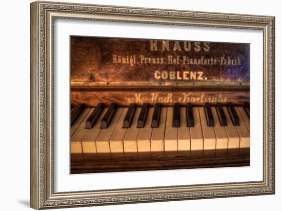 Old Piano-Nathan Wright-Framed Photographic Print