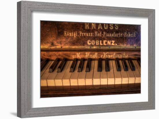 Old Piano-Nathan Wright-Framed Photographic Print