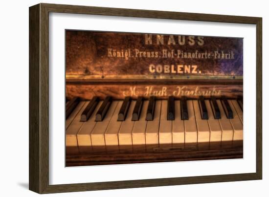 Old Piano-Nathan Wright-Framed Photographic Print