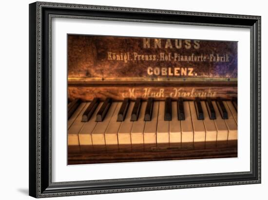 Old Piano-Nathan Wright-Framed Photographic Print