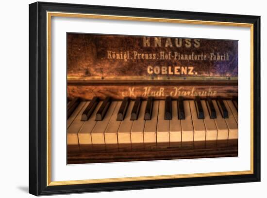 Old Piano-Nathan Wright-Framed Photographic Print