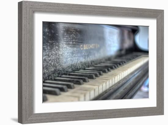 Old Piano-Nathan Wright-Framed Photographic Print