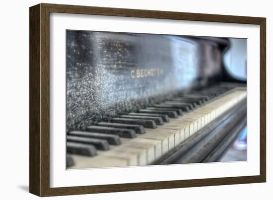 Old Piano-Nathan Wright-Framed Photographic Print