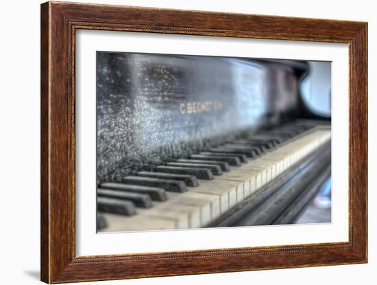 Old Piano-Nathan Wright-Framed Photographic Print