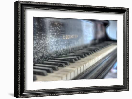 Old Piano-Nathan Wright-Framed Photographic Print