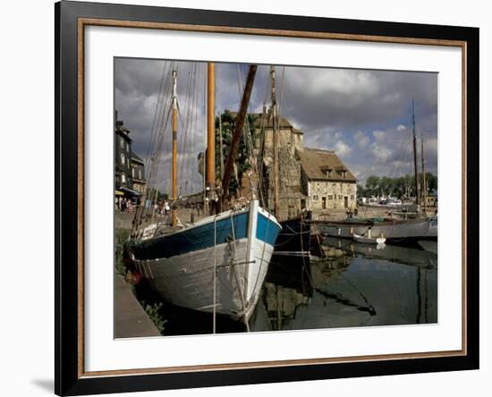 Old Port, Honfleur, Normandy, France-David Barnes-Framed Photographic Print