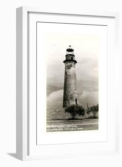 Old Port Isabel Lighthouse-null-Framed Premium Giclee Print