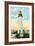 Old Port Isabel Lighthouse-null-Framed Art Print