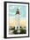 Old Port Isabel Lighthouse-null-Framed Art Print