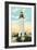 Old Port Isabel Lighthouse-null-Framed Art Print