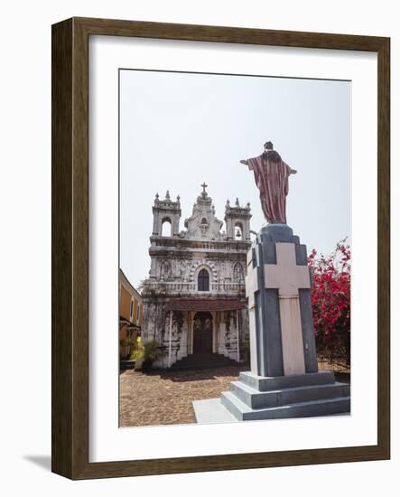 Old Portuguese Church in Grounds of Fort Tiracol, Goa, India, Asia-Yadid Levy-Framed Photographic Print