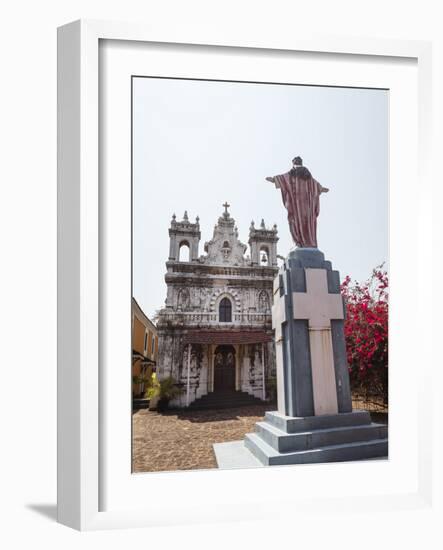 Old Portuguese Church in Grounds of Fort Tiracol, Goa, India, Asia-Yadid Levy-Framed Photographic Print