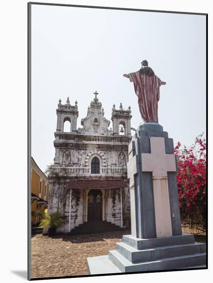 Old Portuguese Church in Grounds of Fort Tiracol, Goa, India, Asia-Yadid Levy-Mounted Photographic Print