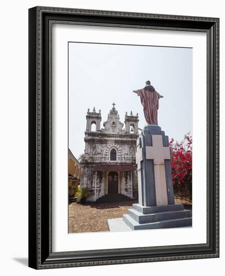 Old Portuguese Church in Grounds of Fort Tiracol, Goa, India, Asia-Yadid Levy-Framed Photographic Print