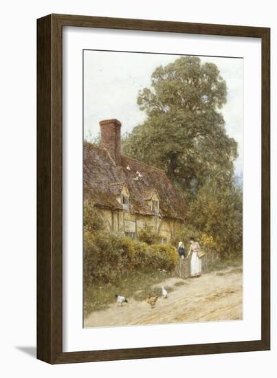 Old Post Office, Brook, Near Witley-Helen Allingham-Framed Giclee Print