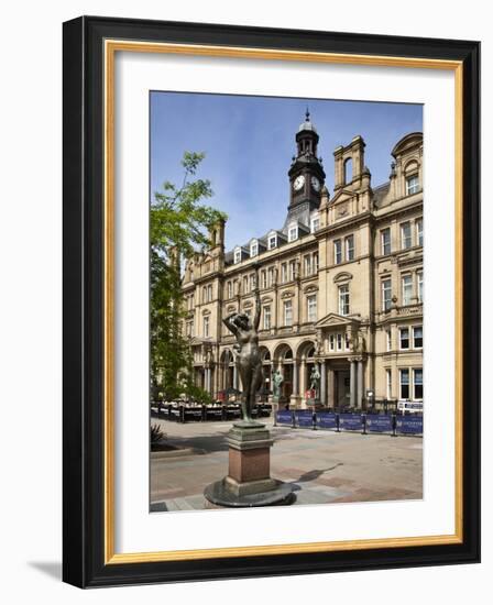 Old Post Office Building in City Square, Leeds, West Yorkshire, Yorkshire, England, UK, Europe-Mark Sunderland-Framed Photographic Print