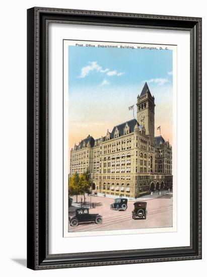 Old Post Office Building-null-Framed Art Print