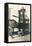 Old Printing Press-null-Framed Stretched Canvas
